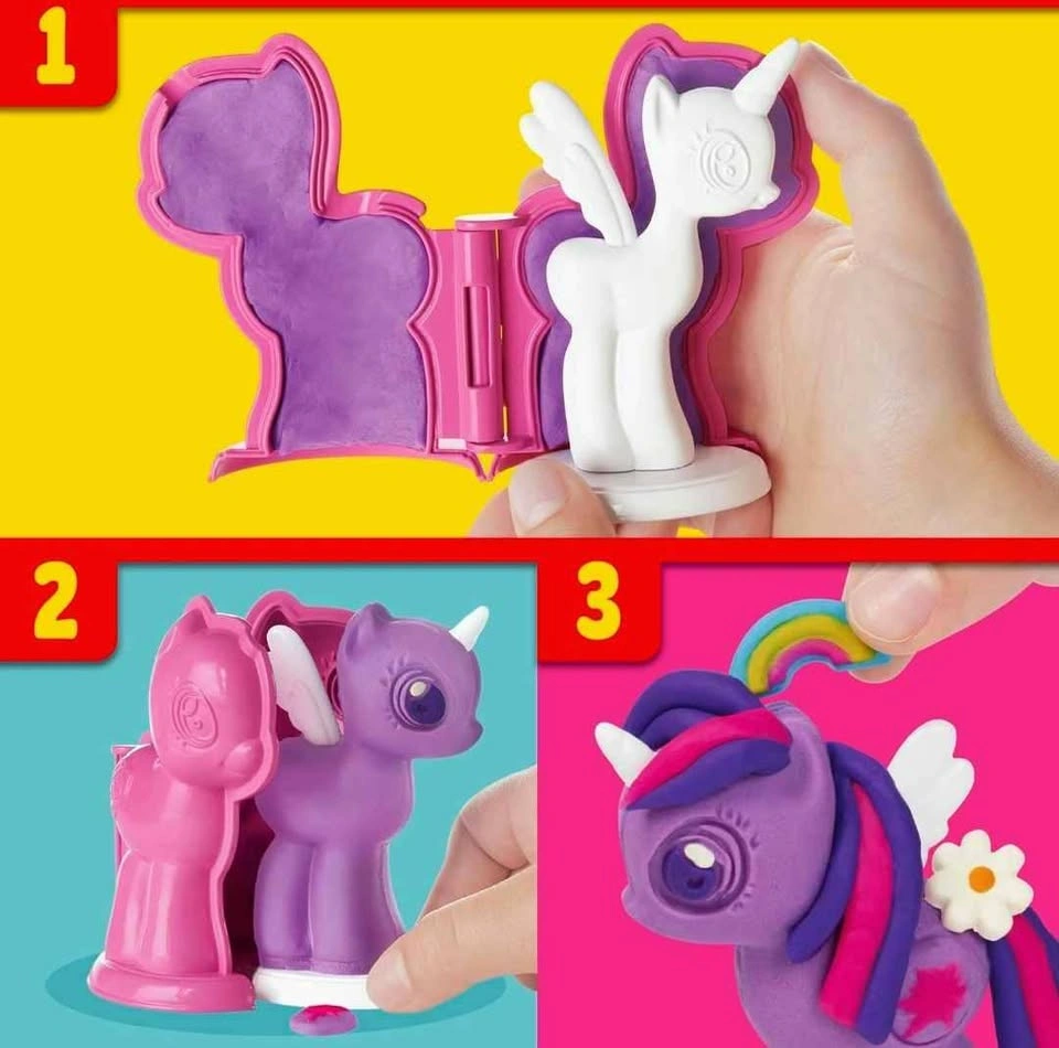 NEW/SEALED Play-Doh My Little Pony MAKE 'N STYLE PONIES - photo 2
