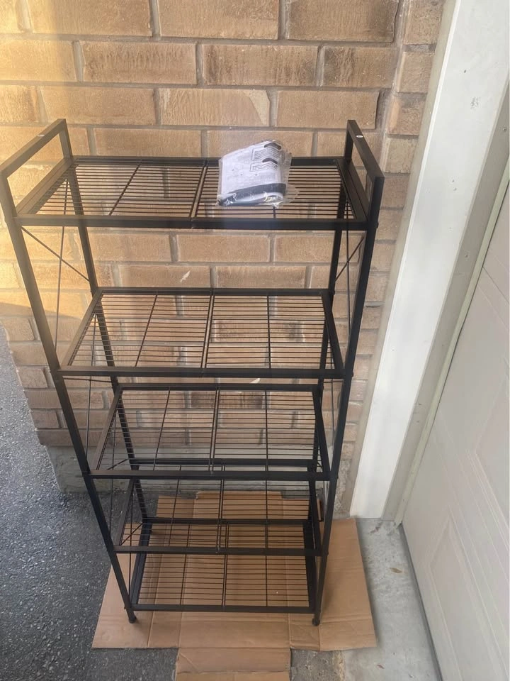 5-Tier Metal Storage Rack - photo 2