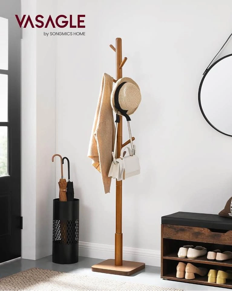 Solid Wood Coat Rack - photo 5