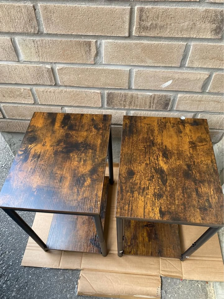 VASAGLE End Tables Set of 2 - photo 2