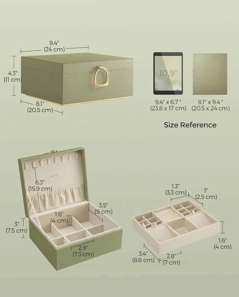 Jewelry Box | 2-Layer | Laurel Green - photo 3