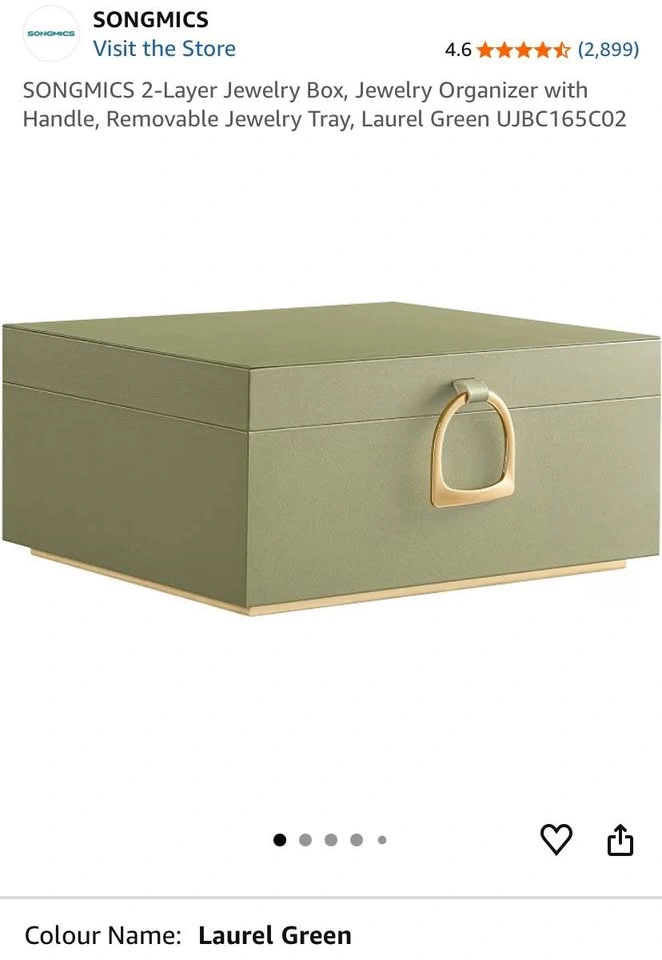Jewelry Box | 2-Layer | Laurel Green - photo 4