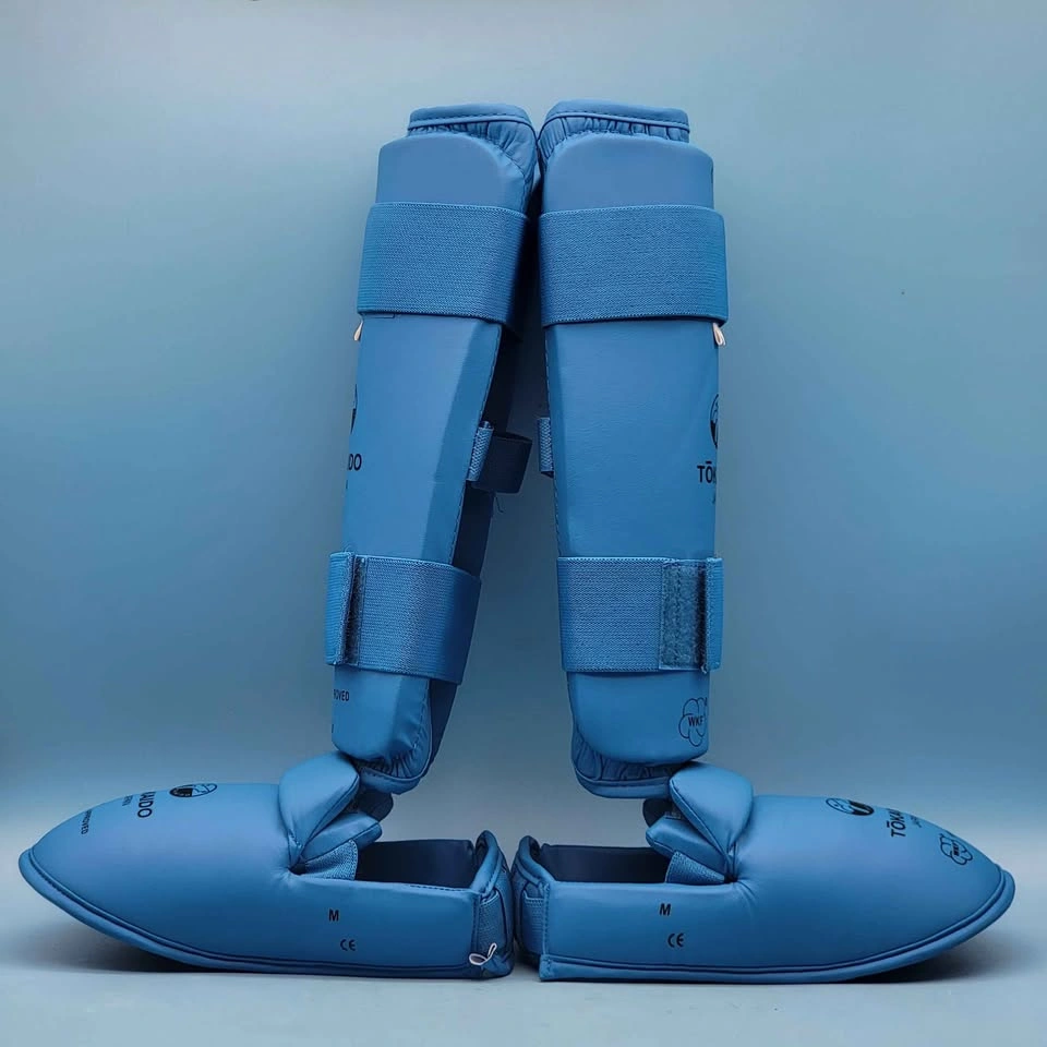 Tokaido SHIN & INSTEP PROTECTORS - Medium Blue WKF Approved - photo 2
