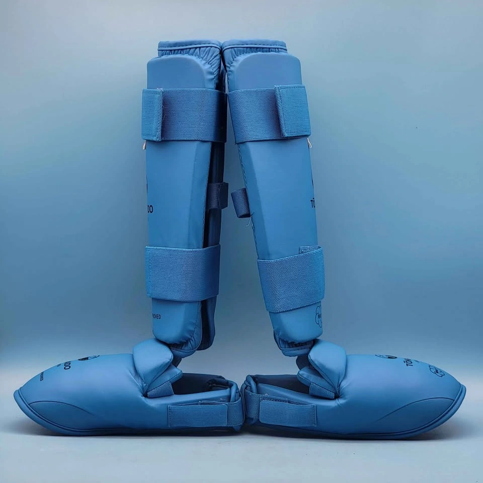 Tokaido SHIN & INSTEP PROTECTORS - Medium Blue WKF Approved - photo 3
