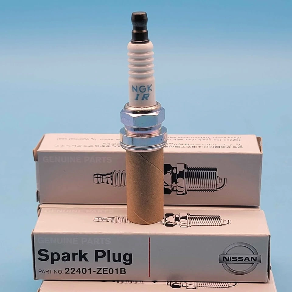 New Nissan Genuine OEM Spark Plugs 22401-ZE01B Set of 6 - photo 3