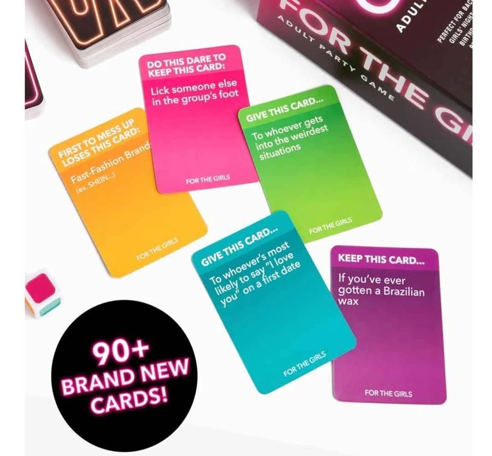 🥳NEW🤩 For The Girls Adult Party Game - photo 4