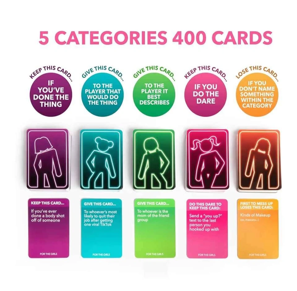 🥳NEW🤩 For The Girls Adult Party Game - photo 5