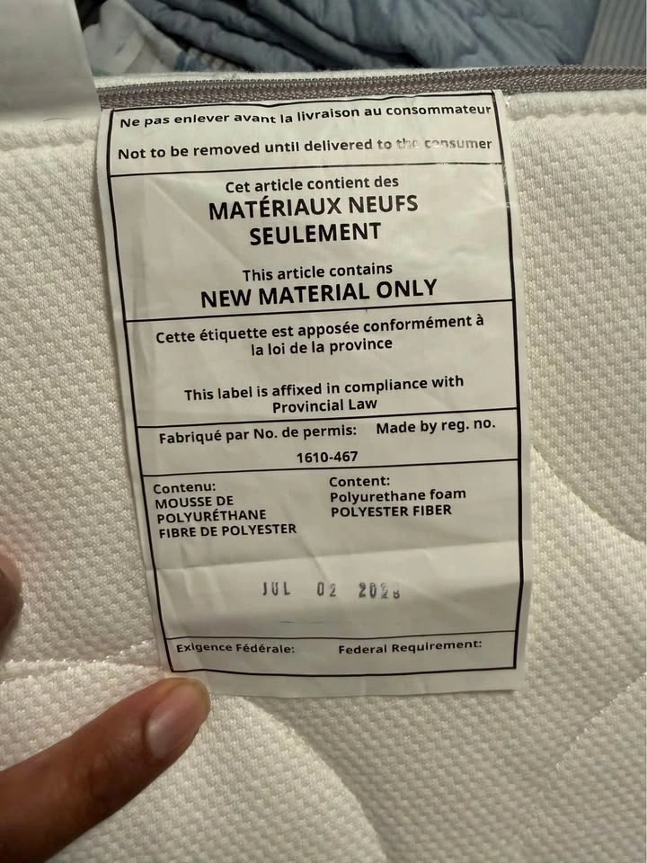 IKEA crib foam mattress - photo 2