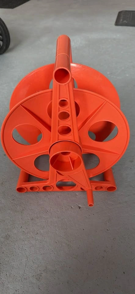 HDX 150 ft. 16/3 Cord Storage Reel, Orange - photo 2