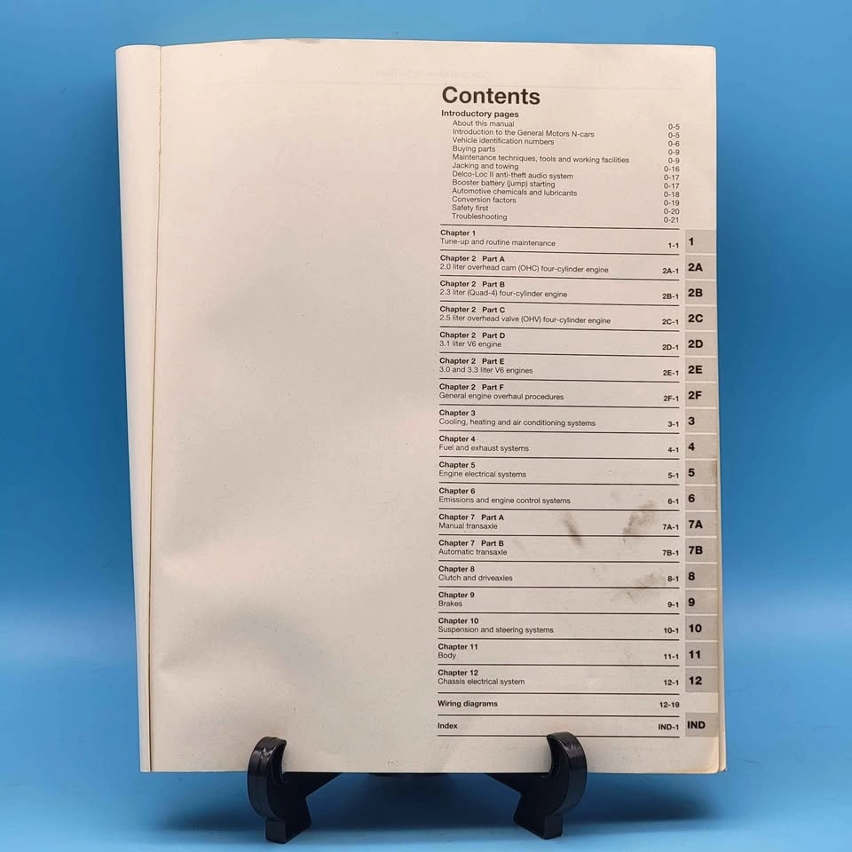 Haynes GM Repair Manual 1985-1995 - photo 2