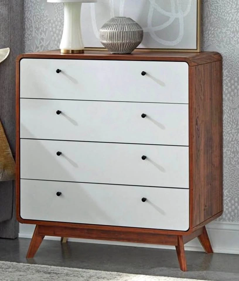 Mid-century four drawer chest