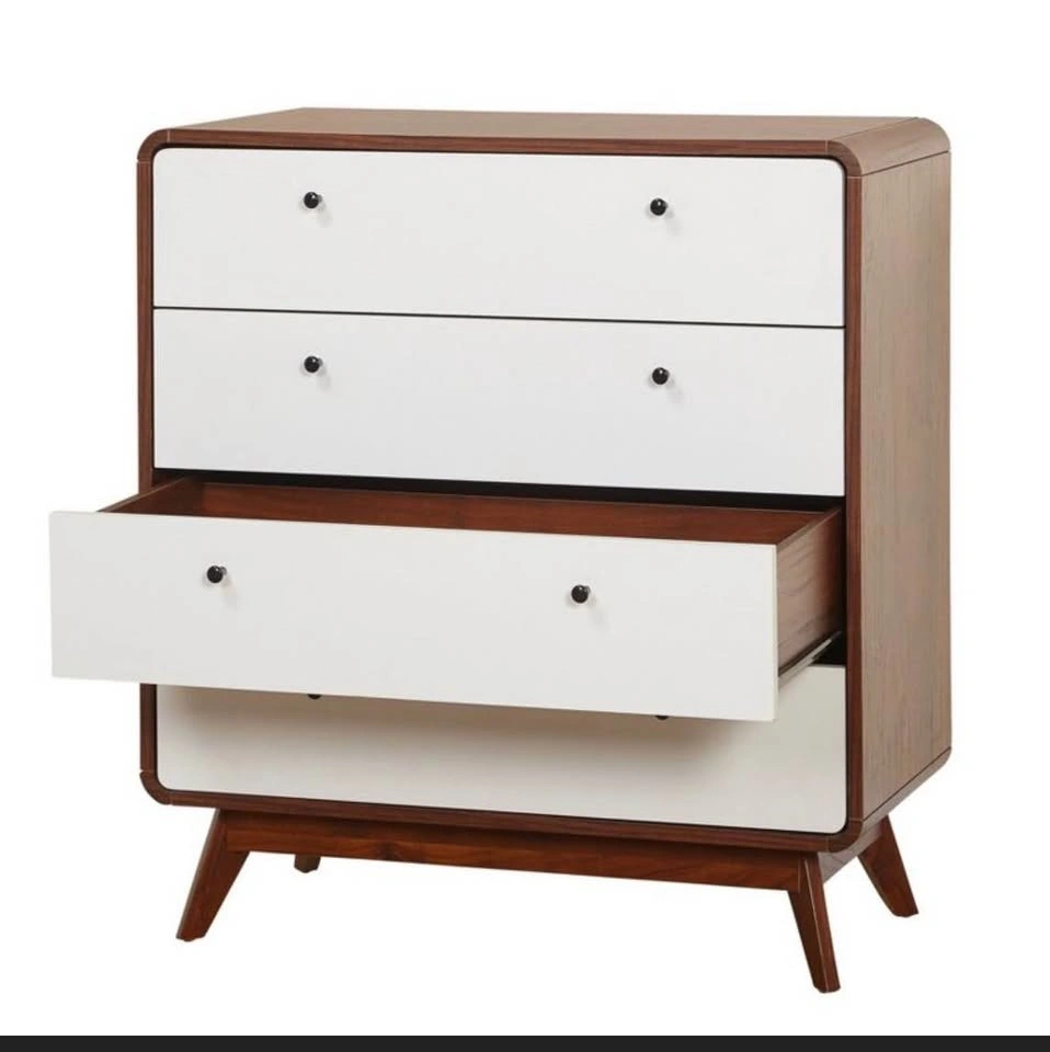 Mid-century four drawer chest - photo 4