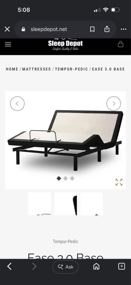 Tempur-Pedic Sealy Ease Power Base