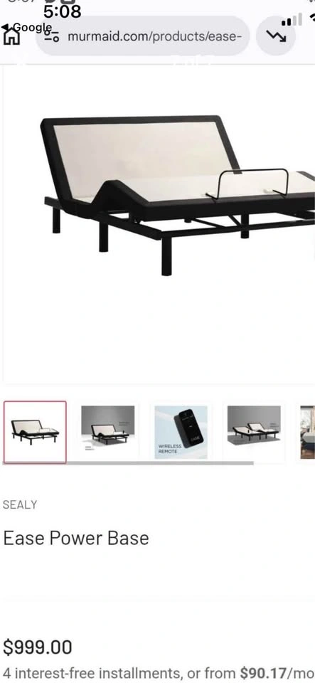 Tempur-Pedic Sealy Ease Power Base - photo 3