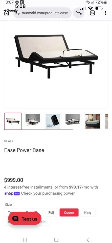 Tempur-Pedic Sealy Ease Power Base - photo 4