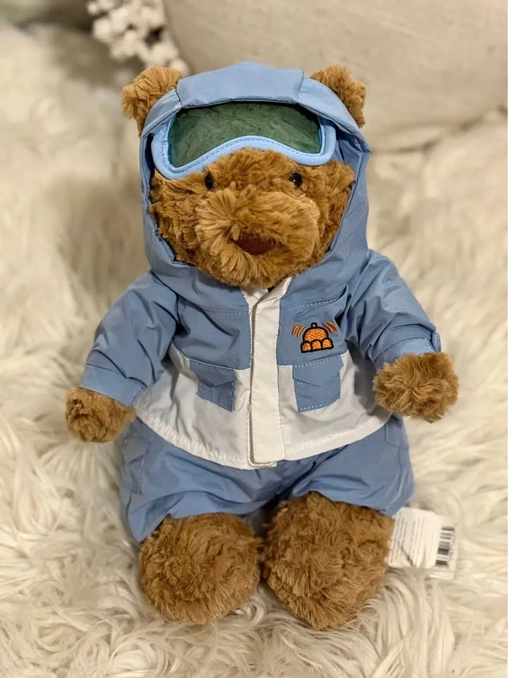 ✨RARE Jellycat Bartholomew Bear Snow Suit❄️🐻(BNWT+Receipt)✨ thumbnail