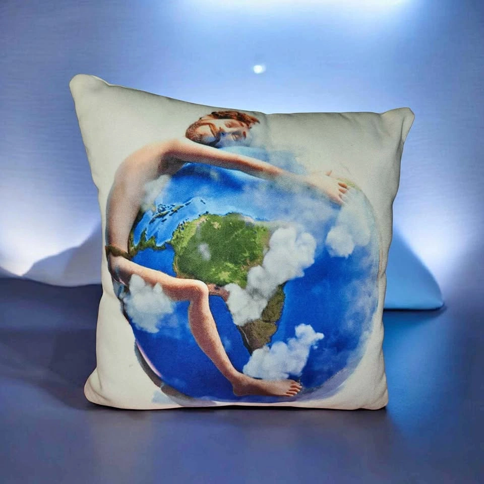 🌎Lil' Dicky Throw Pillow with Earth Graphic