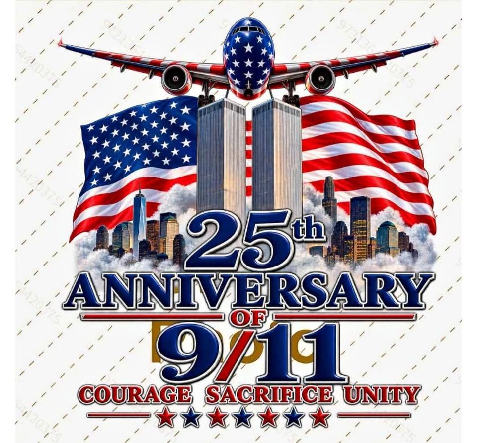 9/11 Shirts $15 or 2 for $25. Sizes XS-6XL