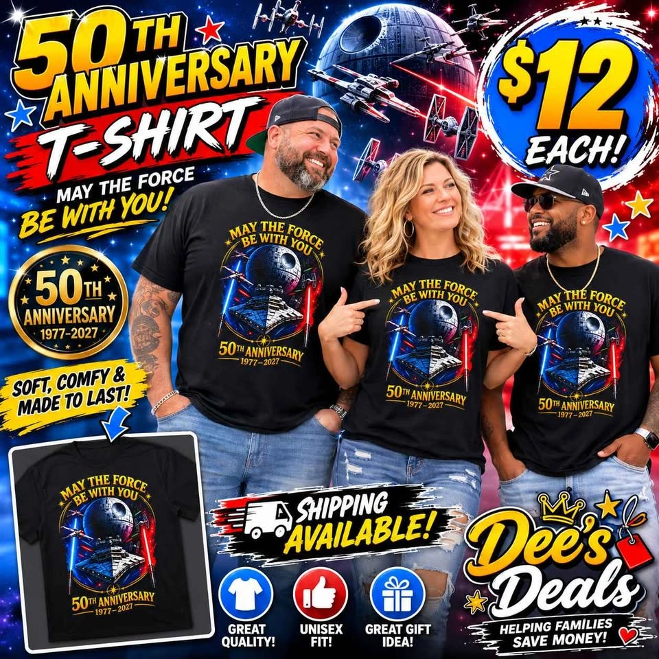50th Anniversary Star Wars Shirt to 6XL - photo 2