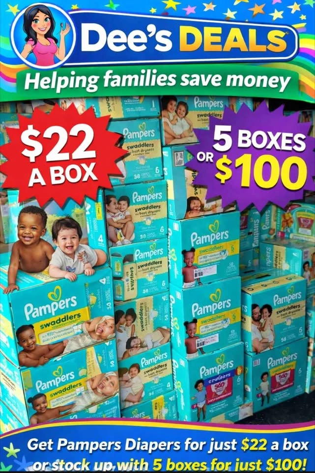 Pampers Diapers Sale $22 a box - photo 4