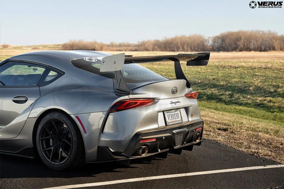 Verus Swan Neck Wing and Front Splitter Set for GR Supra
