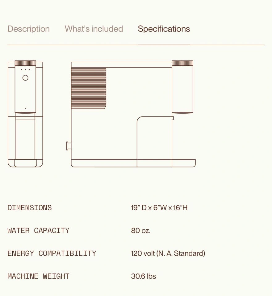 Cumulus Coffee Machine (Carbon) - photo 4