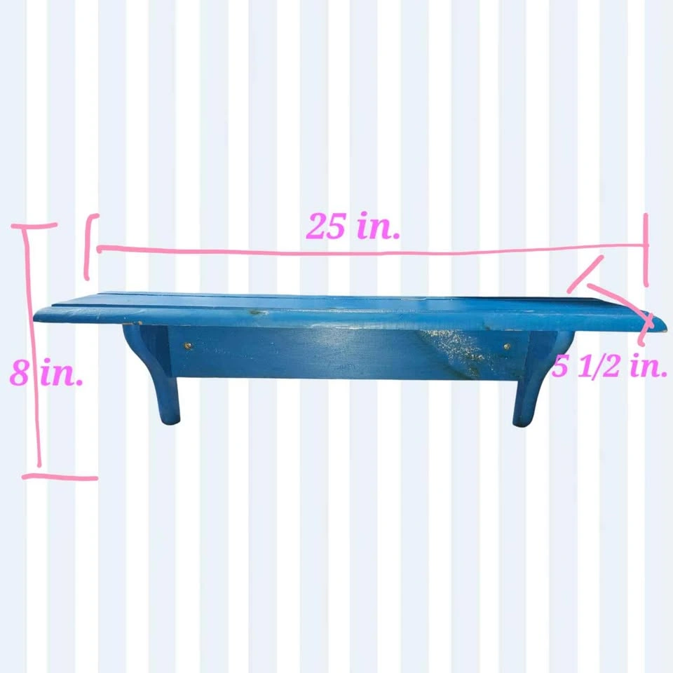 Wooden Wall Shelf - photo 4