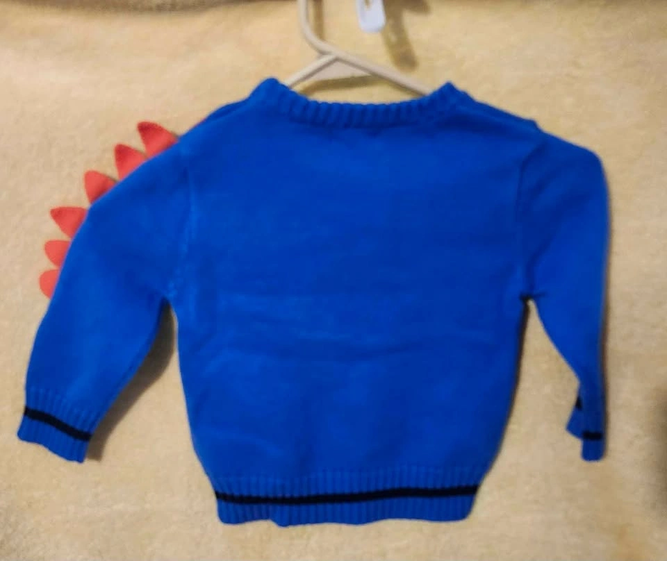 2T Cat & Jack Dino Sweater - photo 2