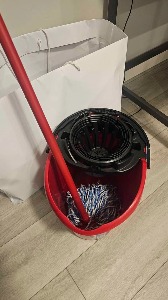 Vileda Quick Wring Mop and Bucket - photo 2