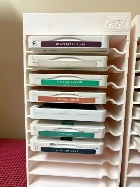 Lot of Stampin' Up Storage