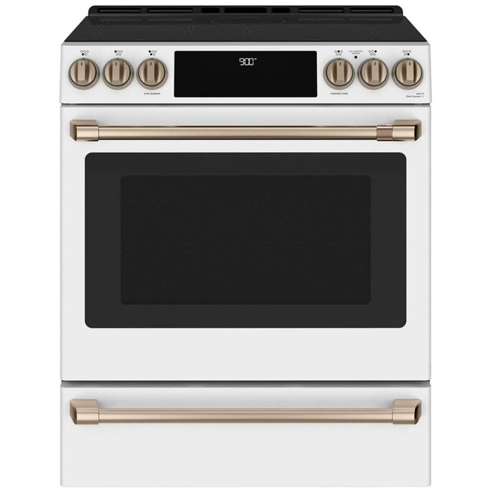 Café Matte White 30” Induction Range Pre-Tariff Promo - photo 2