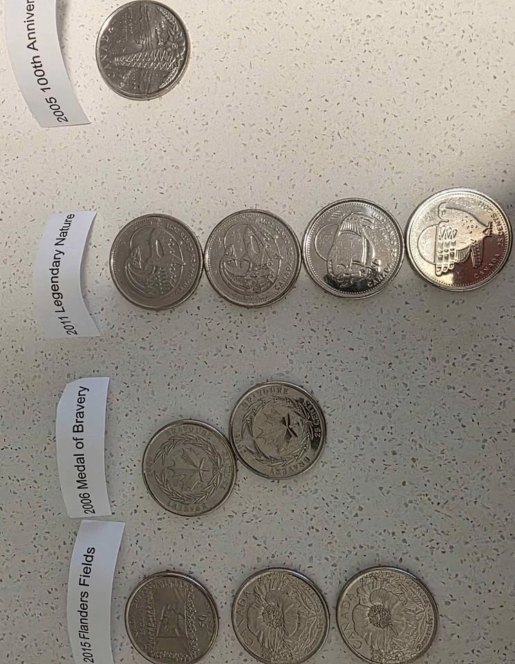 Lot of 34 Canadian Commemorative Quarter Collection - photo 4