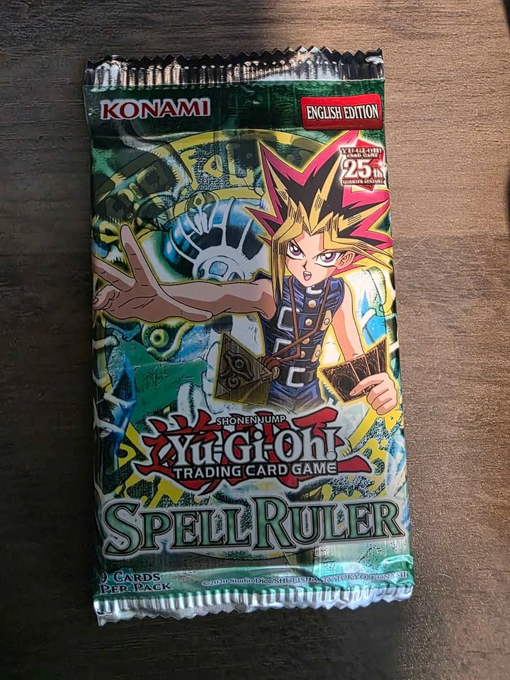 25th Anniversary Yu-Gi-Oh! LOB & Spell Ruler Booster Packs - photo 2