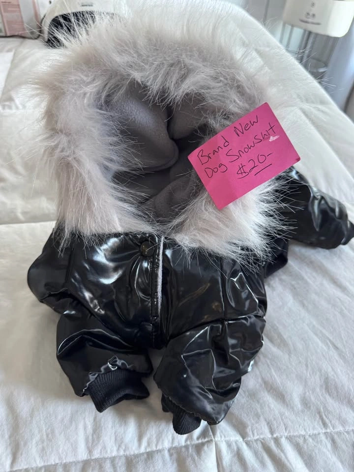 2 Brand New Dog Winter Snowsuit Jackets (6-10 lbs) - photo 5