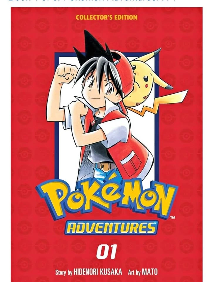 Manga Pokémon Adventures Collector's Edition Vol. 01a