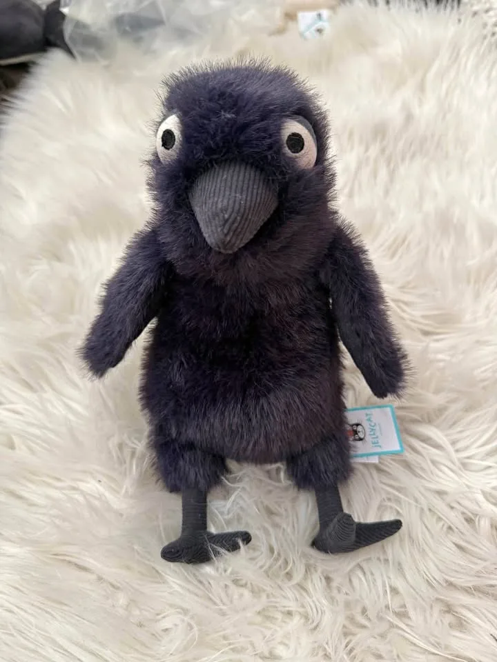 RARE Hocus Crow Jellycat 🐦‍⬛ (BNWT & Receipt) thumbnail