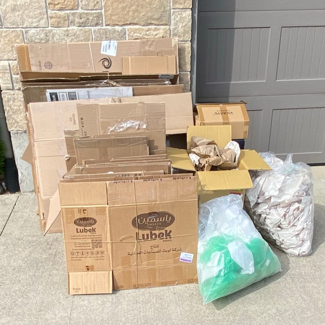 Moving Boxes and Packing Materials