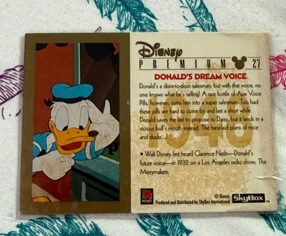 Donald’s Dream Voice Card - photo 2