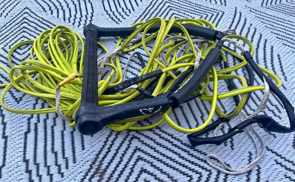 Radar Waterski Rope + Ronix Wakeboard Rope with Handles