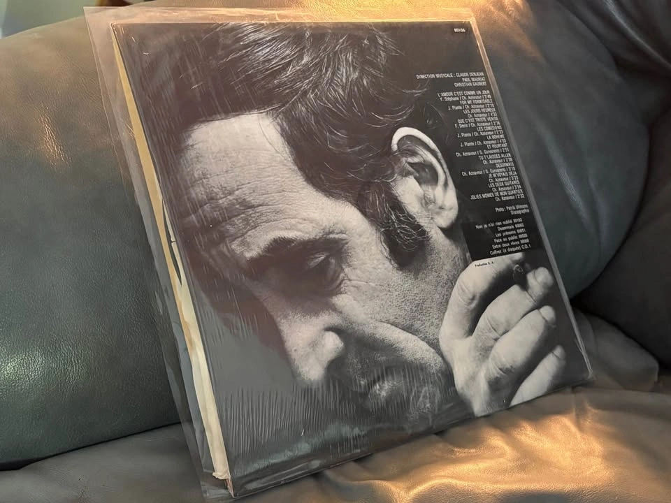 Charles Aznavour – Vinyl LP (Barclay 80106, Canadian Pressing) - photo 3