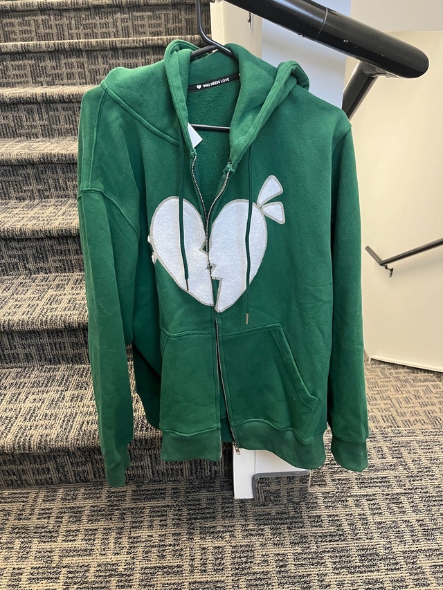 (NEW) Who Needs Love Zip Up Hoodie
