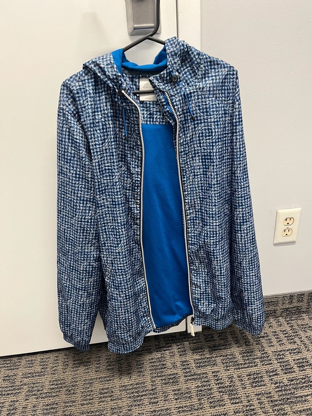 Adidas Paisley Bandana Zip Up Jacket