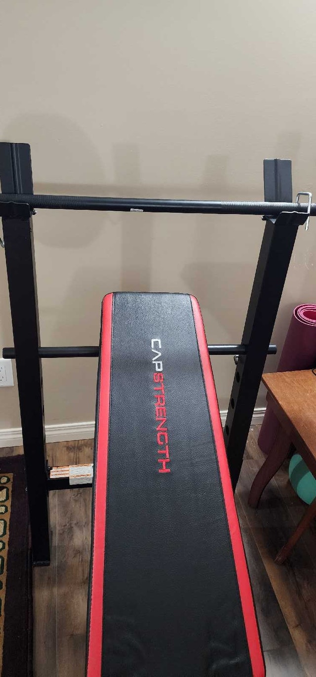 Exercise Bench with weights
