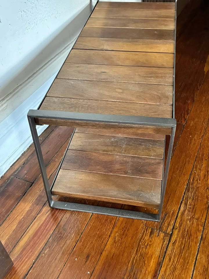 West Elm shoes/ book shelf - photo 2