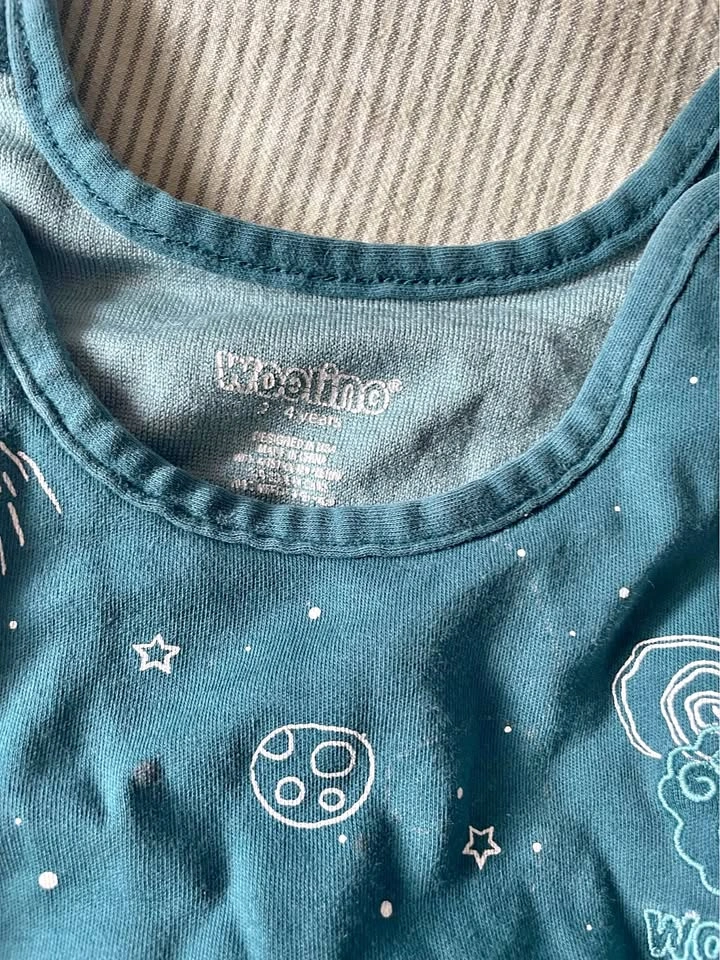 Woolino 4 season toddler sleep bag, 2-4 Years Space Pattern