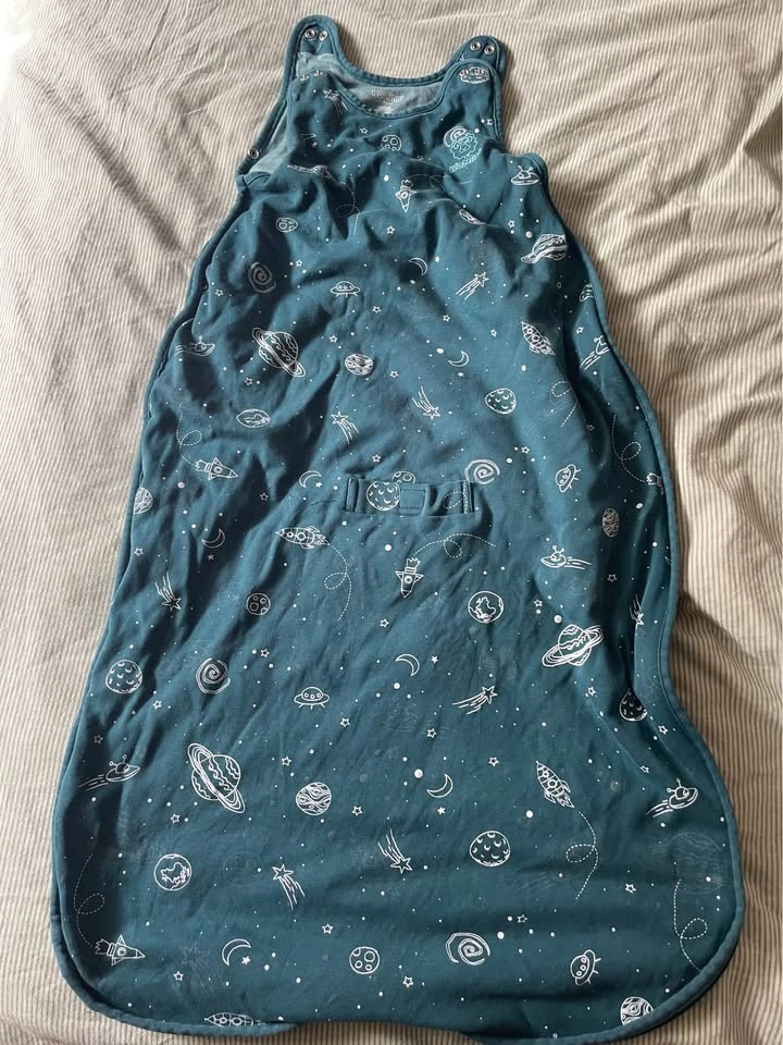 Woolino 4 season toddler sleep bag, 2-4 Years Space Pattern - photo 2