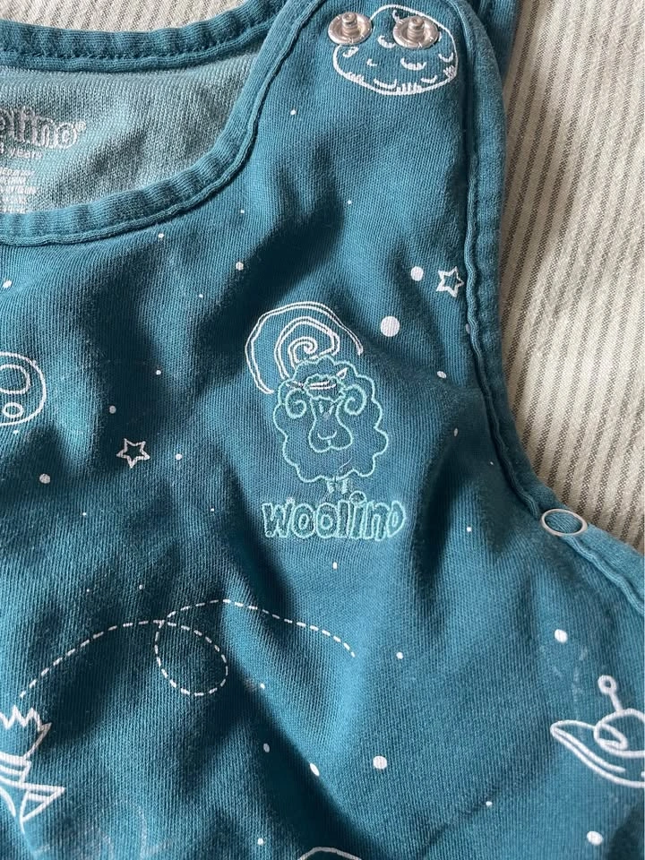 Woolino 4 season toddler sleep bag, 2-4 Years Space Pattern - photo 3