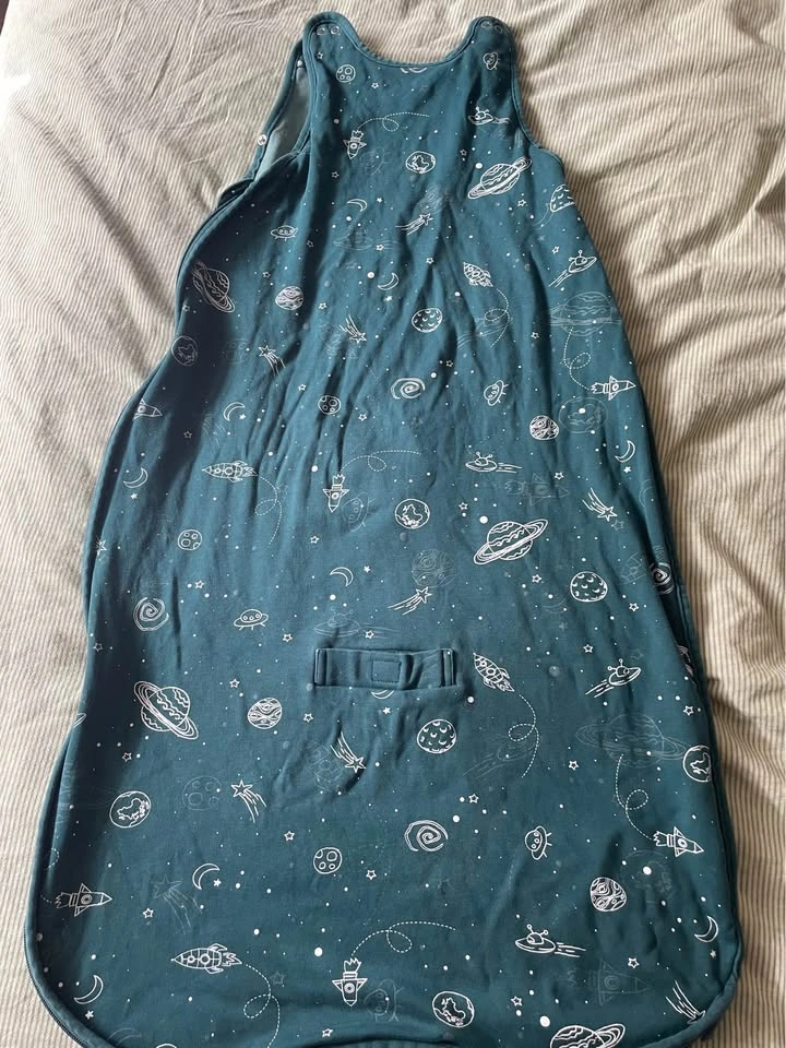 Woolino 4 season toddler sleep bag, 2-4 Years Space Pattern - photo 4