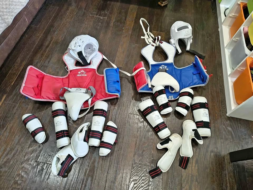 Taekwondo sparring protection gears