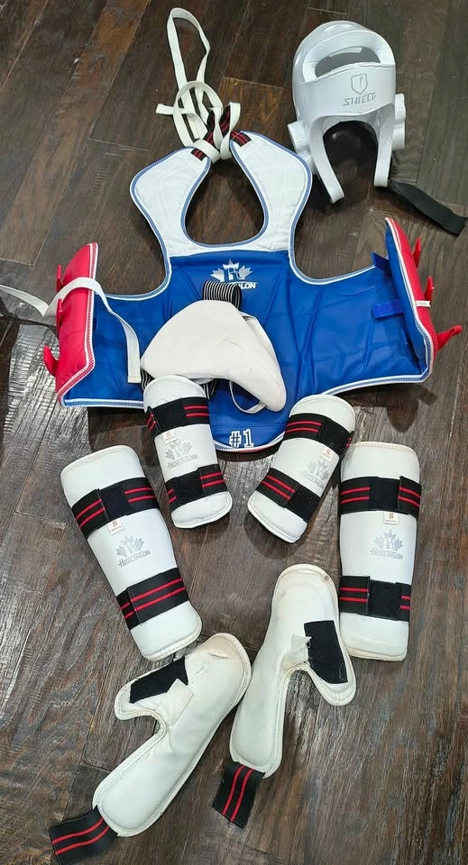 Taekwondo sparring protection gears - photo 2